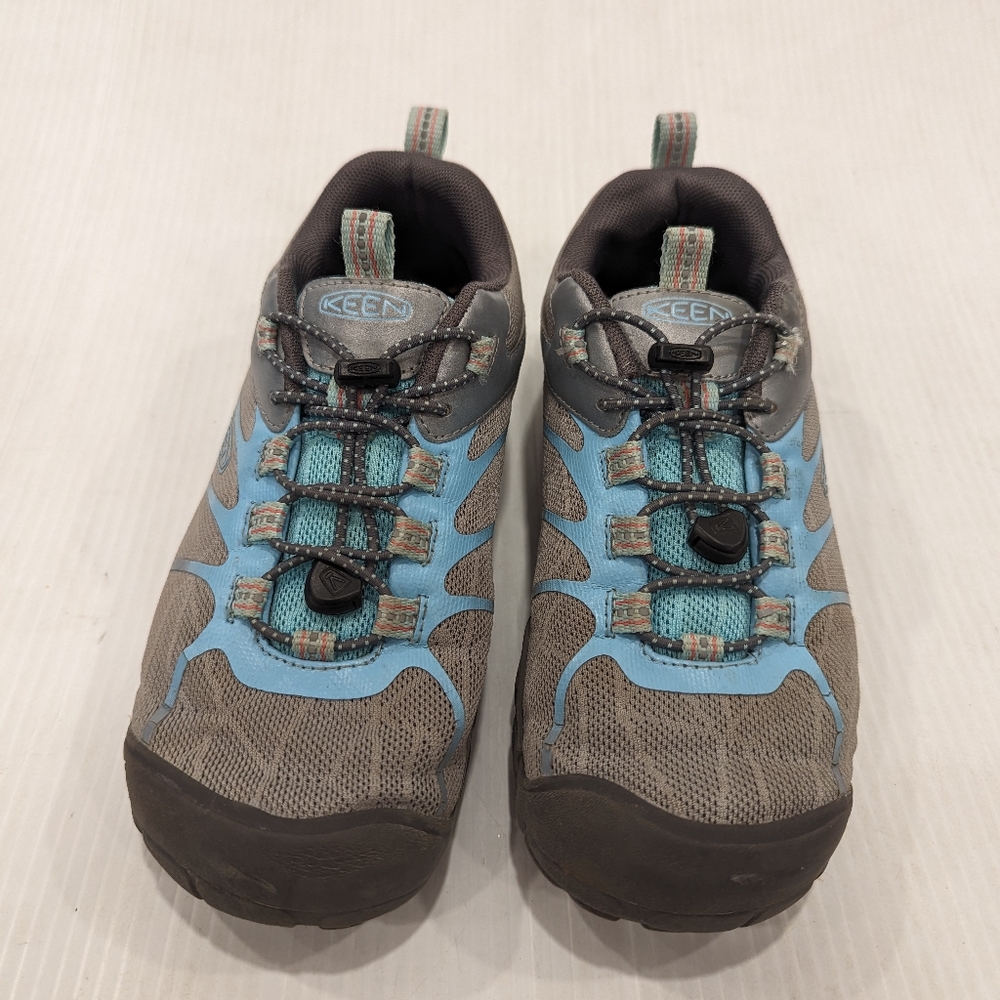 KEEN kids toggle elastic mesh shoes sneakers size 4 - Picture 3 of 11